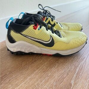 Nike Lime and Black Trail Shoes